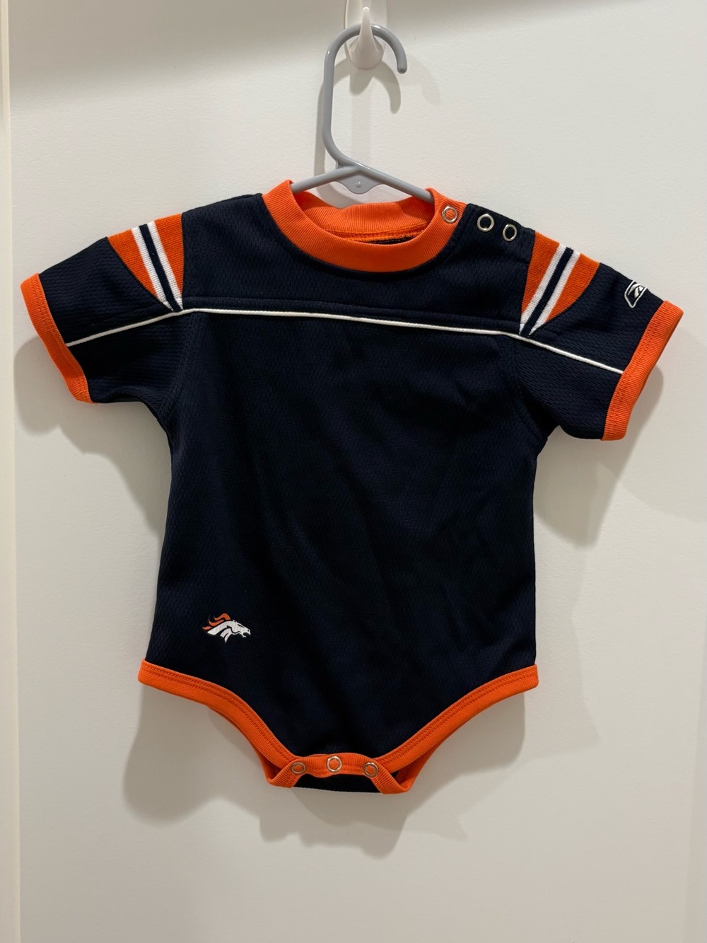 Reebok Denver broncos football onesie